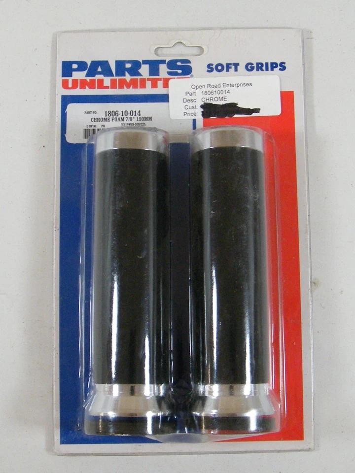 ДЕТАЛИ НЕОГРАНИЧЕННОЕ 1806-10-014 ХРОМ ПЕНЫ 7/8 «150 ММ МЯГКИЕ РУЧКИ - Изображение 1 из 4