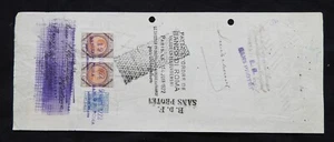 Lettre de change / Timbres fiscaux France - Italie . Marca da Bollo - Picture 1 of 2