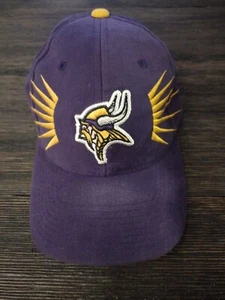 Gorra De Colección Años 90 Sun Burst Minnesota Vikings Gorra Oficial NFL Pro Line Starter - Imagen 1 de 5