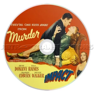 Impact (1949) Film Noir, Crime, Thriller Movie on DVD - Picture 1 of 2