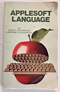 🍒 Applesoft Language Blackwood 2nd Printing Vintage 1982 Paperback🍒 - Picture 1 of 4