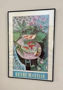 Henri Matisse "Goldfisch" selten 1987 Lithographie Druck Poster 1911 24"x36" LESEN - Bild 1 von 14