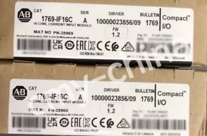 Brand New Sealed AB 1769-IF16C CompactLogix 16 Pt A/I Current Module 1769IF16C - Picture 1 of 2
