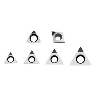 Finish machining R0.1 TBGT06 TPGH08 TPGH09 TPGH11 Diamond INSERT PCD WBGT060101 - Picture 1 of 10