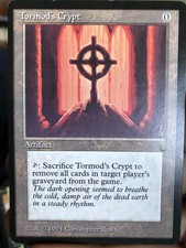 Tormod’s Crypt -Magic: the Gathering The Dark Expansion MT9 grade card!