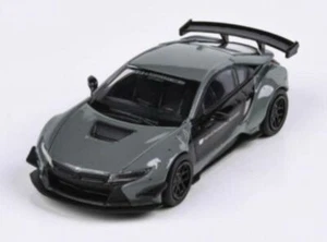 Paragon 1/64 Liberty Walk BMW i8 Negro y Gris (Alta Calidad) - Imagen 1 de 3
