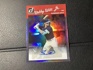 BOBBY WITT JR. 2023 Panini Donruss Retro Auto #90S-BWJ - Picture 1 of 1