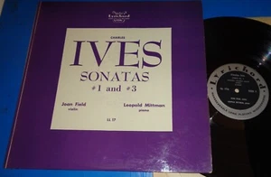 Joan Field/Leopold Mittman IVES Violinsonaten Nr.1 & 3 - Lyrichord LL 17 - Bild 1 von 2