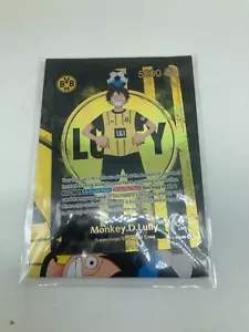 One Piece BVB Dortmund Luffy Ruffy Promo ST13-003 Alt Art AA Blitzversand - Bild 1 von 2