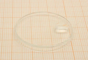 Vetro plexy per 25-113 Rolex Crystal Glass Uhrenglas Verre 6305 6307 6498 6604 - Picture 1 of 1