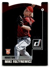 2015 DONRUSS PREFERRED CUT TO THE CHASE #17 MIKE FOLTYNEWICZ RC DIE-CUT GOLD /25