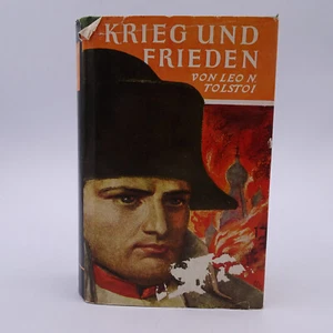 Krieg und Frieden Buch Gebunden Leo N Tolstoi Roman in vier Büchern - Bild 1 von 4
