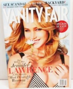 Vanity Fair Magazine February 2013 Jennifer Lawrence Obama George Bush