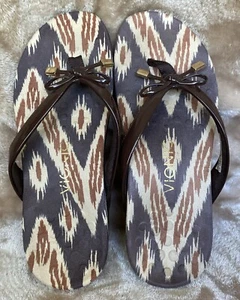 Vionic Women's Brown Bella Flip Flop Comfort Sandals Size 6 - Picture 1 of 6