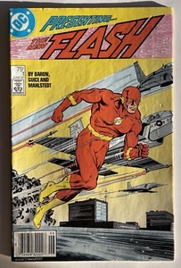 The New Flash 1-Mike Baron Story 1987 - New Teen Titans Appearance - High Grade! - Picture 1 of 15