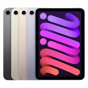 Excellent A+ 9/10 Apple iPad mini 6th Gen A2568 64 GB Wi-Fi + 5G Pick your color - Picture 1 of 12