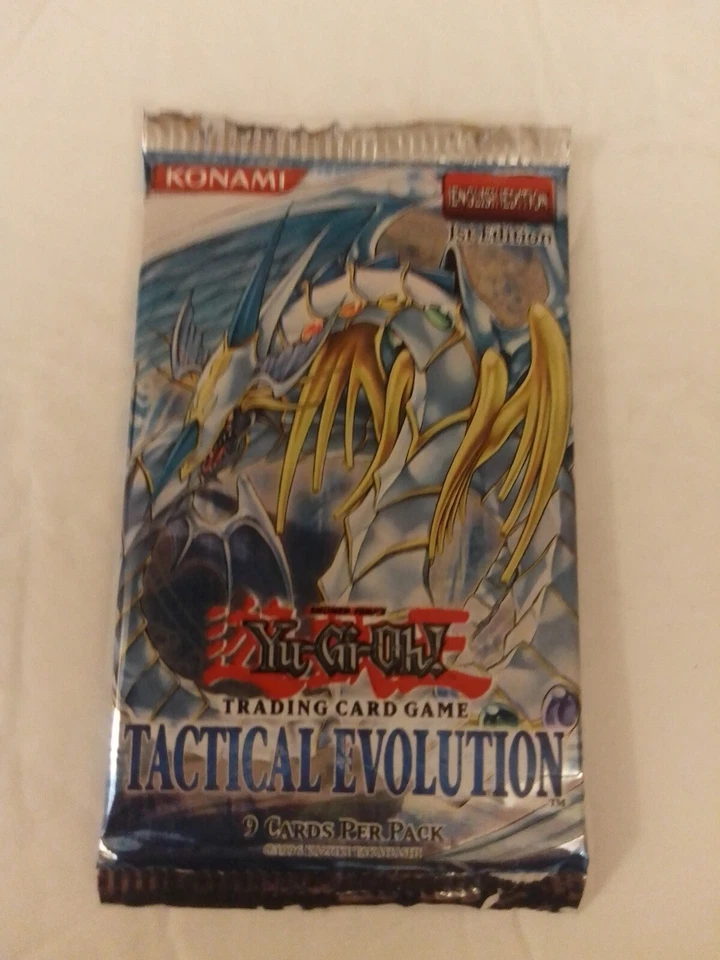 Yugioh 1st Edition Tactical Evolution 19 Booster Pack Lot