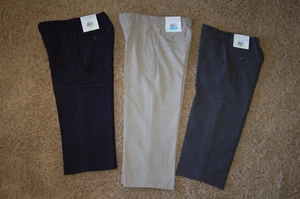 NWT Boy's Calvin Klein The Morgan Dress Pants Flat Front Straight Leg Size 4T 5 - Picture 1 of 19