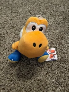 Little Buddy Super Mario Bros Orange Yoshi 8 Zoll Plüschtier Stofftier Puppe Spielzeug Neu - Bild 1 von 5