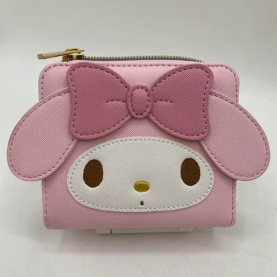 My Melody Face-shaped bi-fold wallet  Sanrio New Japan - Image 1 of 4