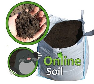 Topsoil Bulk Bag. High Quality Screened Soil.  Screened soil DELIVERED