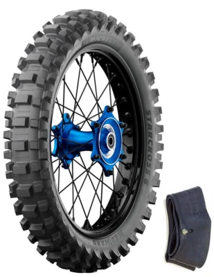 TUBO NEUMÁTICO TRASERO MICHELIN STARCROSS 6 mediano/duro 110/90-19 Husqvarna 125 250 350 450 Foto 1 de 2