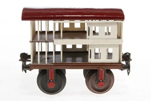 AC4255: Wie Märklin Vintage Scratch Built Spur 1 S Tier / Geflügelwagen - Bild 1 von 7