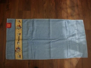 Tintin - Blue Secret of the Unicorn Towel - Herge/Moulinsart 1998 - rare - Picture 1 of 3