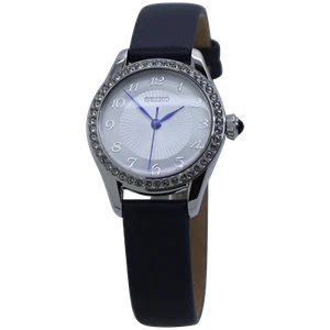 Seiko Core Quartz Crystal Silver Dial Ladies Watch SUR385P2 - Picture 1 of 2