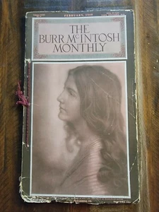 Burr McIntosh Monthly February 1909 Fashion Magazine - Foto 1 di 9