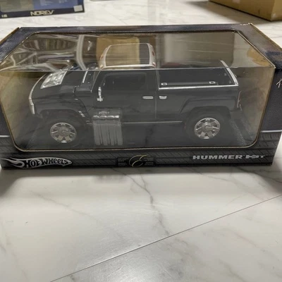 With box 1 18 scale HUMMER H3T HOT WHEELS miniature car model collection release - Image 1 of 3