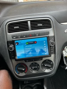 Autoradio 2DIN Android 12 7" GPS CarPlay BT USB Fiat Grande Punto 2005-2018 - Foto 1 di 23