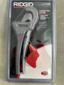 Ridgid Plastic Pipe Cutter PC-1375 / 23493 Spring Loaded Handles 1/8"-1-3/8" - Picture 1 of 2