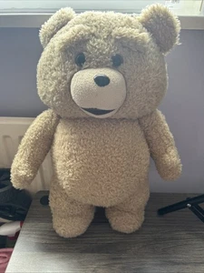 Talking Ted Soft Plush Toy From 2012 Movie. 18” Tall Working Iconic Phrases - Picture 1 of 7