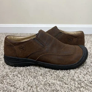 Keen Bidwell Herren Slipper Braun Leder Schuhgröße 10 - Bild 1 von 9