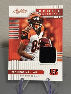 2020 Panini Absolute - Absolute Rookie Materials Tee Higgins #10 Bengals - Image 1 of 4