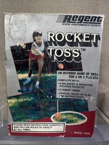 ROCKET TOSS Outdoor Recreation Game Rare Vintage Regent 73928 Family Fun - Picture 1 of 4