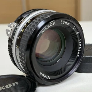 [Exc+3] Nikon Nikkor Ai 50mm F1.8 Standard Prime Lens From JAPAN - Picture 1 of 16