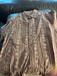 Sonoma Marke Western Wear Deign Button Hemd Braun L Studio Garderobe Sale - Bild 1 von 3