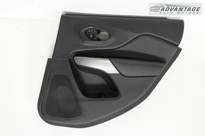2019 JEEP CHEROKEE REAR RIGHT SIDE INTERIOR DOOR TRIM PANEL BLACK 6CH761X9AB OEM - Image 1 of 4