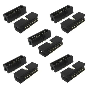 10x 2.54mm Pitch 2x8 Pin Dual Rows Connector Pin Headers - Imagen 1 de 1