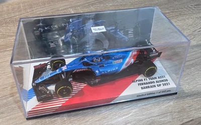 Fernando Alonso Alpine A521 Bahrain Grand Prix Minichamps 1/43 - Limited Edition - Image 1 of 4