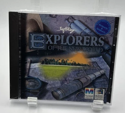 Soft Key Explorers of the New World PC CD-ROM 1995 - NEW - Image 1 of 4