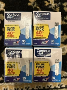 Contour Next Blutzuckerteststreifen 35 Stück (140 insgesamt) - Bild 1 von 2