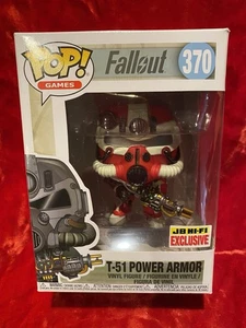 JB HI-FI EXCLUSIVE! FALLOUT T-51 ARMOR NUKA COLA VINYL FIGURE FUNKO POP 370 RARE - Picture 1 of 7