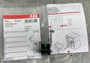 ABB KT8EMC MECC BETRIEBSZÄHLER FÜR E1/6-T8 UNTERBRECHER - NEU - Bild 1 von 6