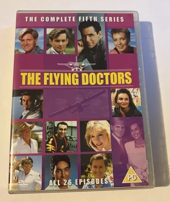 The Flying Doctors Complete Fifth Series Five Season 5 Australian - Pal Region 2 - Image 1 of 2