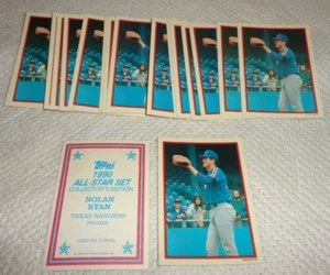 NOLAN RYAN--1990 TOPPS--GLOSSY ALL-STAR--#2--25 CARTE--MINT/NEAR MINT - Foto 1 di 1