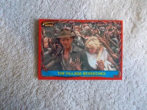 Topps Heritage 2008: Indiana Jones "THE VILLAGE BESEECHES" #34 Trading Card - Picture 1 of 2