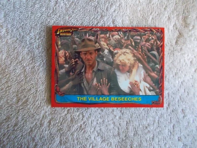 Topps Heritage 2008: Indiana Jones "THE VILLAGE BESEECHES" #34 Trading Card - Image 1 of 2